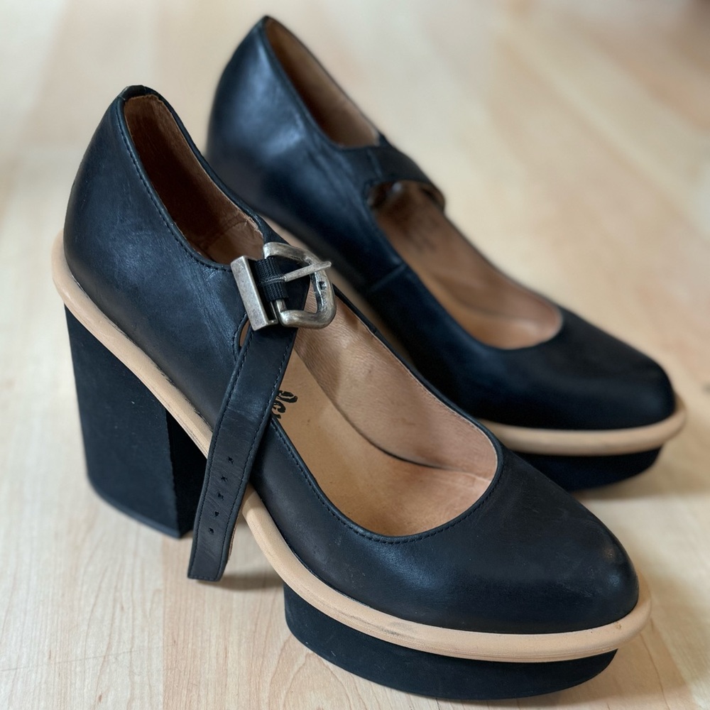 Free People platform heels.